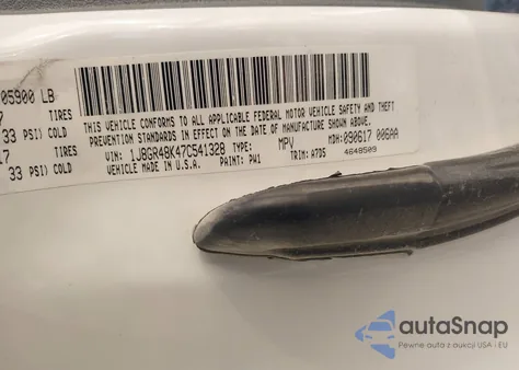 2007 Jeep Grand Cherokee Laredo from USA, damaged, VIN 1J8GR48K47C541328